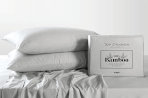 380TC 100% Bamboo Silver Sheet Set by Top Drawer